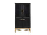 Wine Cabinet Black