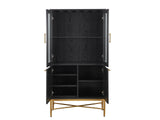 Wine Cabinet Black