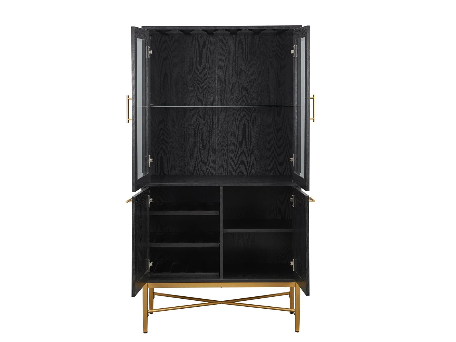 Wine Cabinet Black