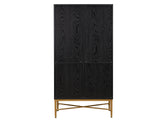 Wine Cabinet Black