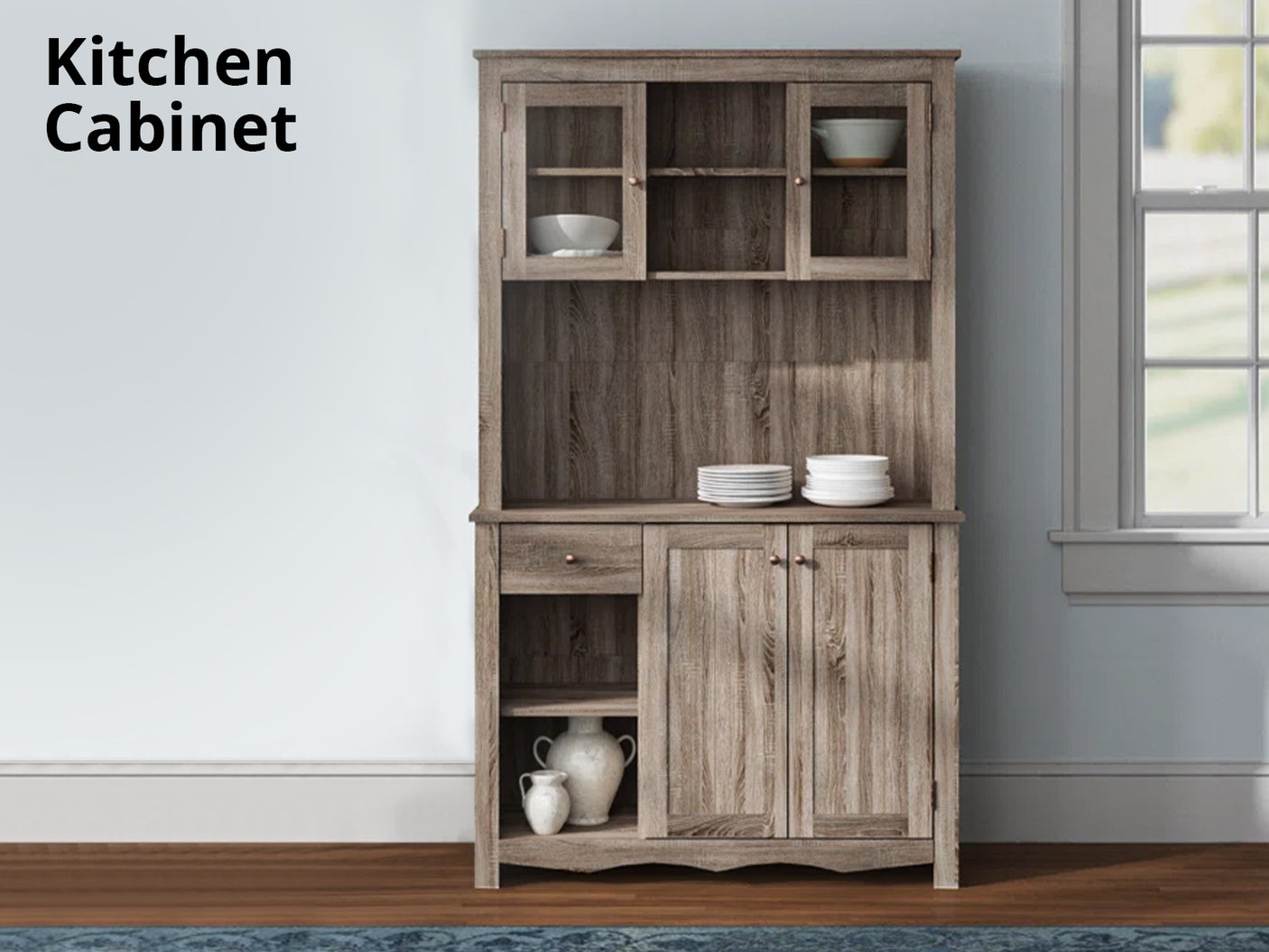 Kitchen Cabinet Grey