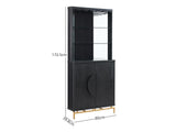 Wine Cabinet Black