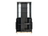 Wine Cabinet Black