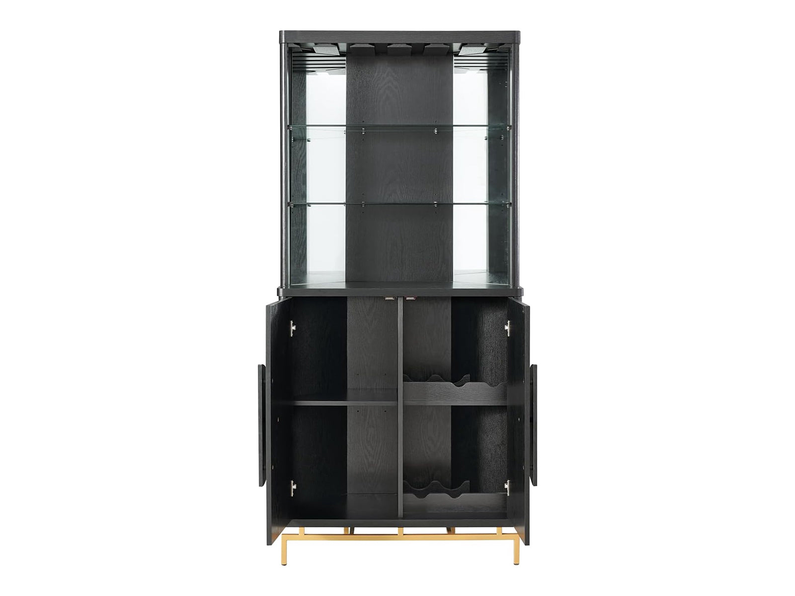 Wine Cabinet Black