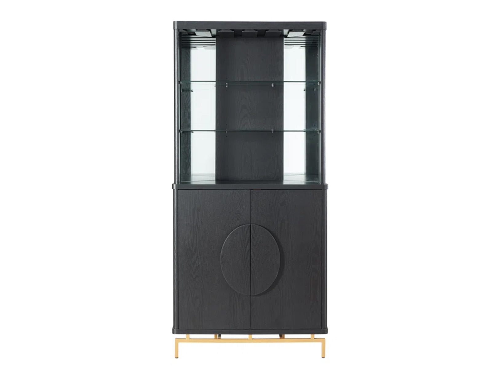 Wine Cabinet Black