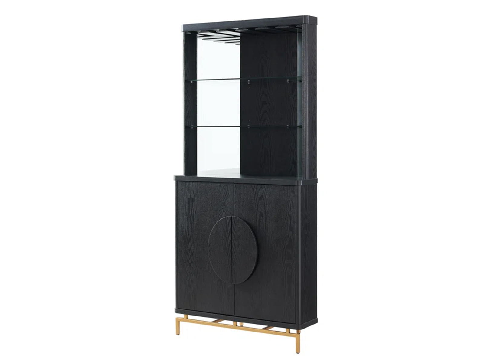 Wine Cabinet Black