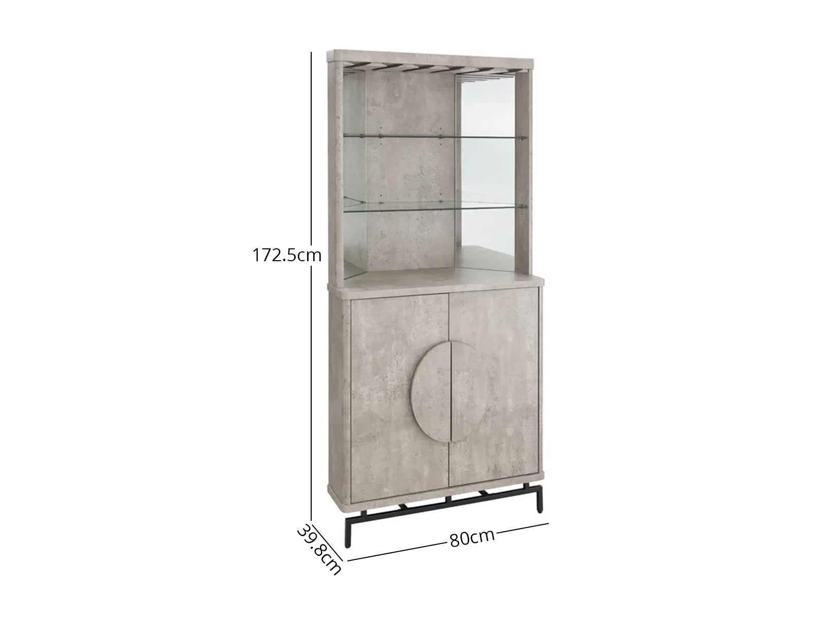 Wine Cabinet Concrete