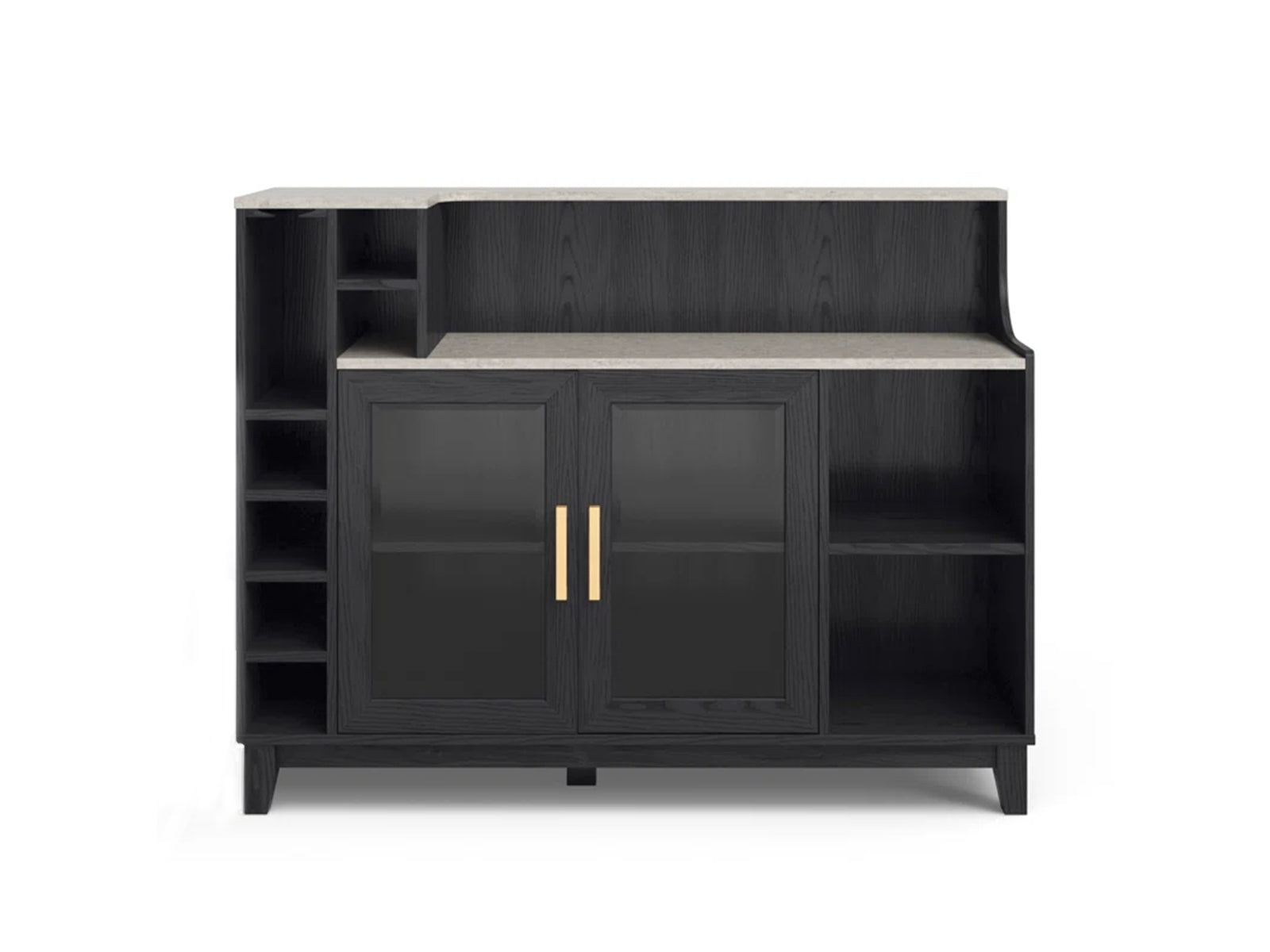 Wine Cabinet Black