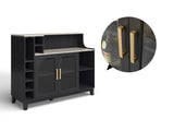 Wine Cabinet Black