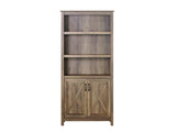 DS 2-Doors Bookcase Rustic Oak