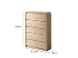 DS 5 Drawer Tallboy Wood