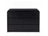 DS Kian 7-Drawer Cabinet - Black