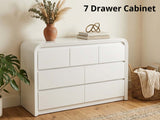 DS Kian 7-Drawer Cabinet - White