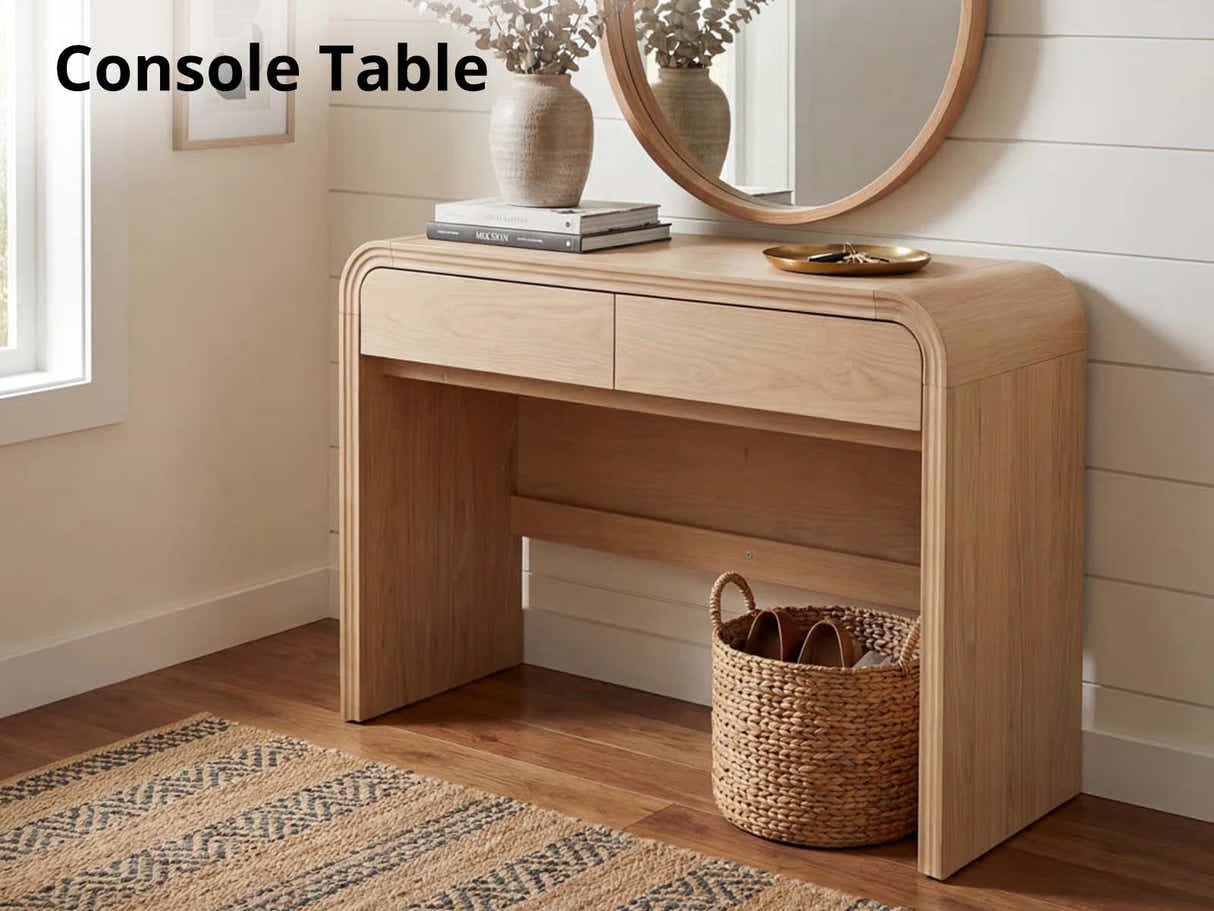 DS Ronan Console Table - Wood