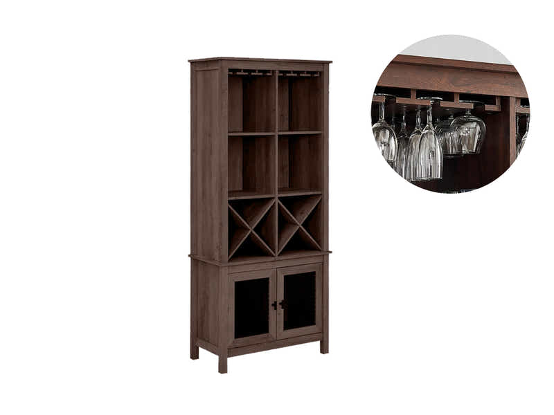 Mahogany Wine Cabinet