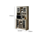 Wine Cabinet Grey