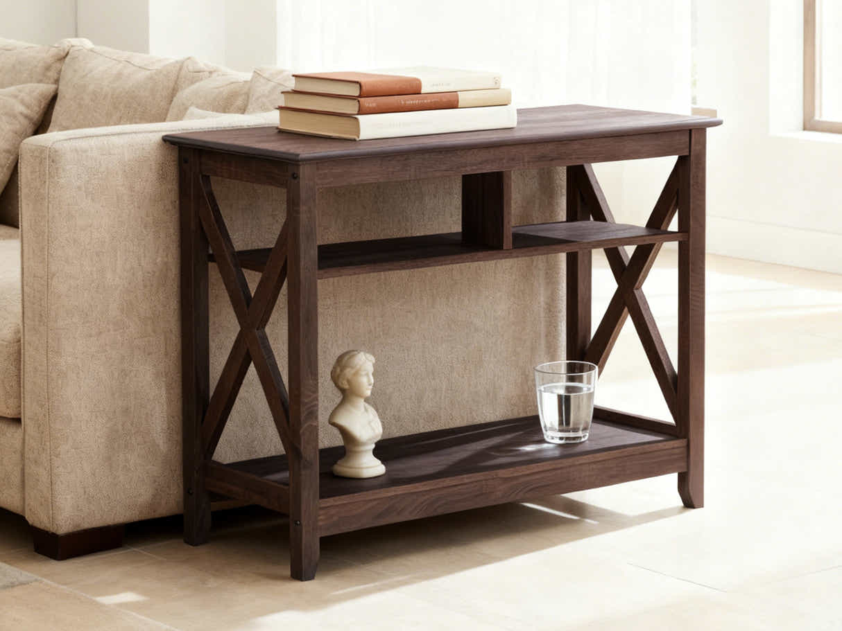 Console Table Oak
