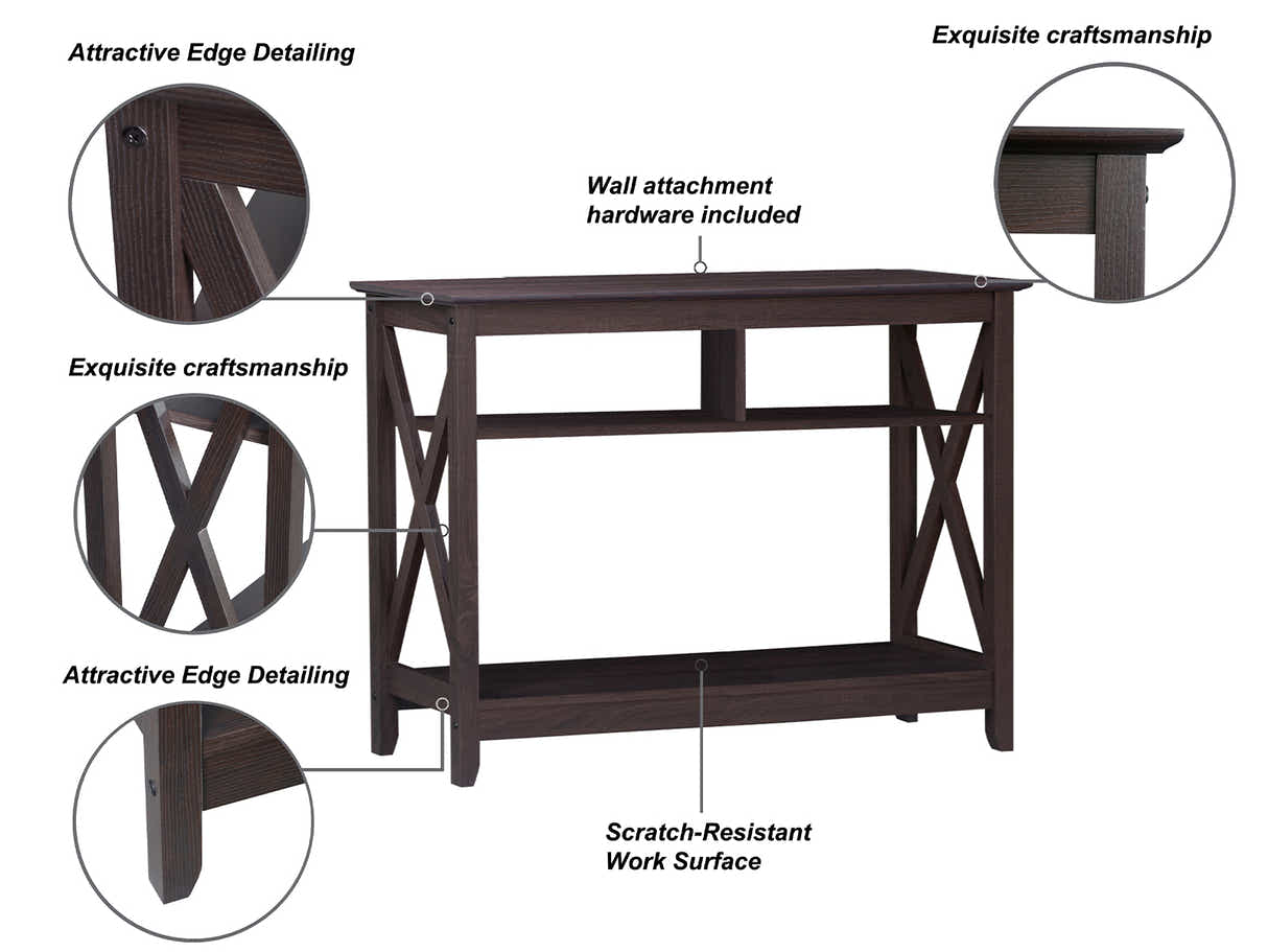 Console Table Oak