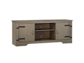 Walnut Wood Grain Entertainment Unit - 150 cm