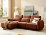 DS 4Pcs Modular Sofa Set Orange