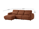 DS 4Pcs Modular Sofa Set Orange