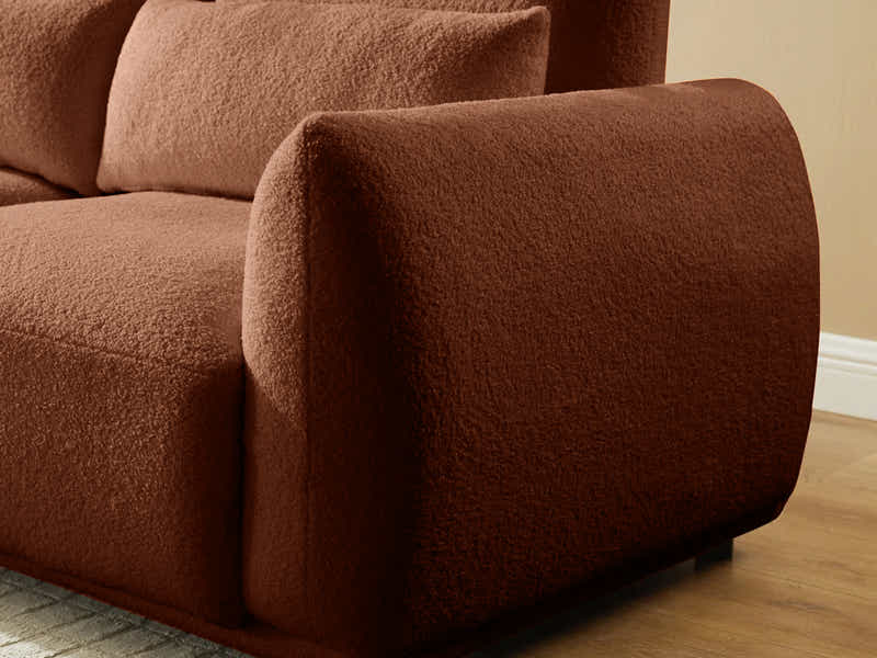 DS 4Pcs Modular Sofa Set Orange