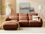 DS 4Pcs Modular Sofa Set Orange