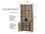 2-Door Bookcase