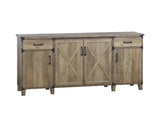 DS 4-Door Cabinet Rustic Oak