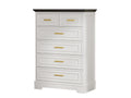 6-Drawer Dresser - White