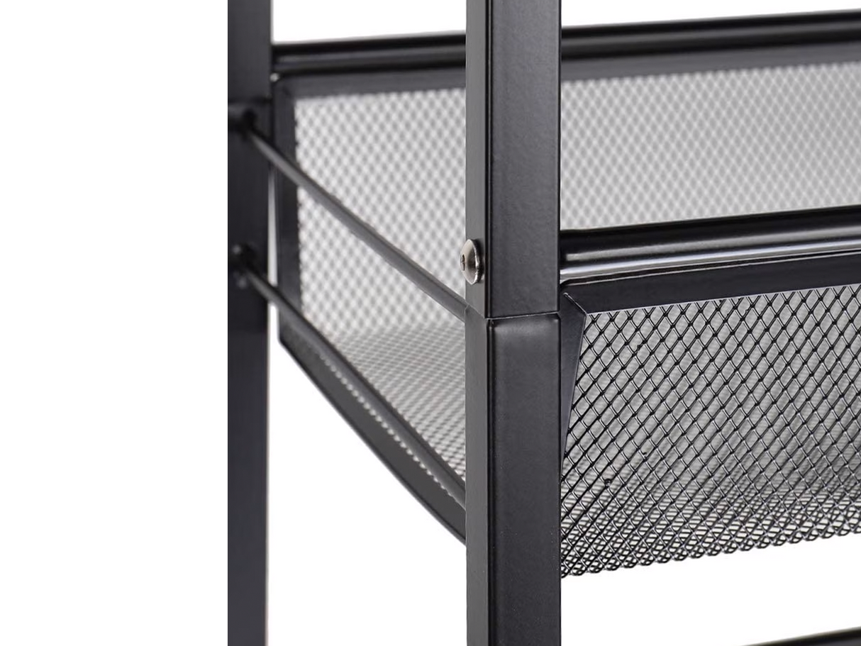 DS Dining Cart - Black & Walnut