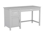 DS Home Office Desk with Storage Grey