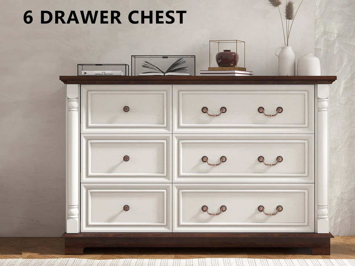 DS 6 Drawer Chest Zd603