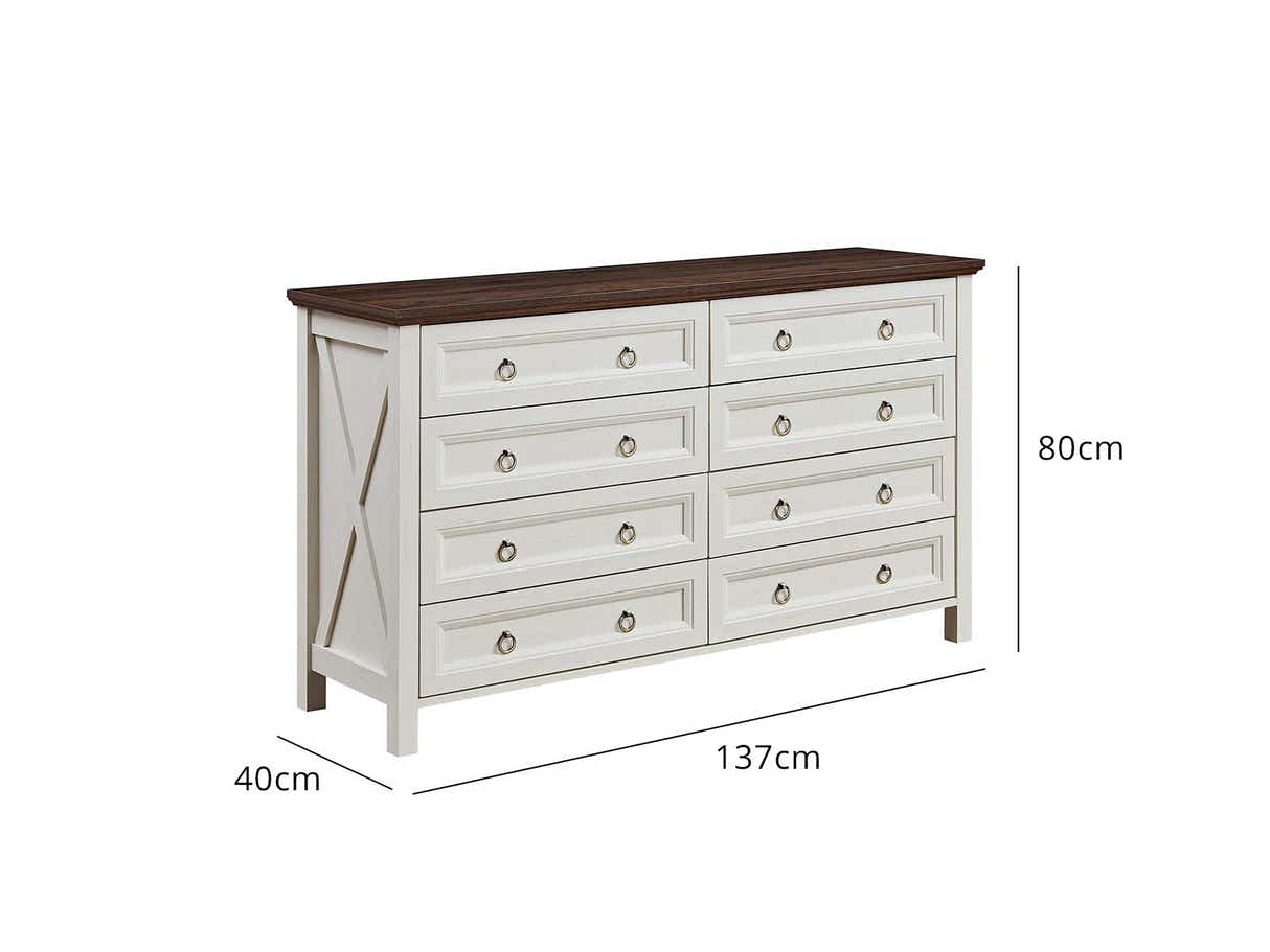 DS 8 Drawer Chest Zd801