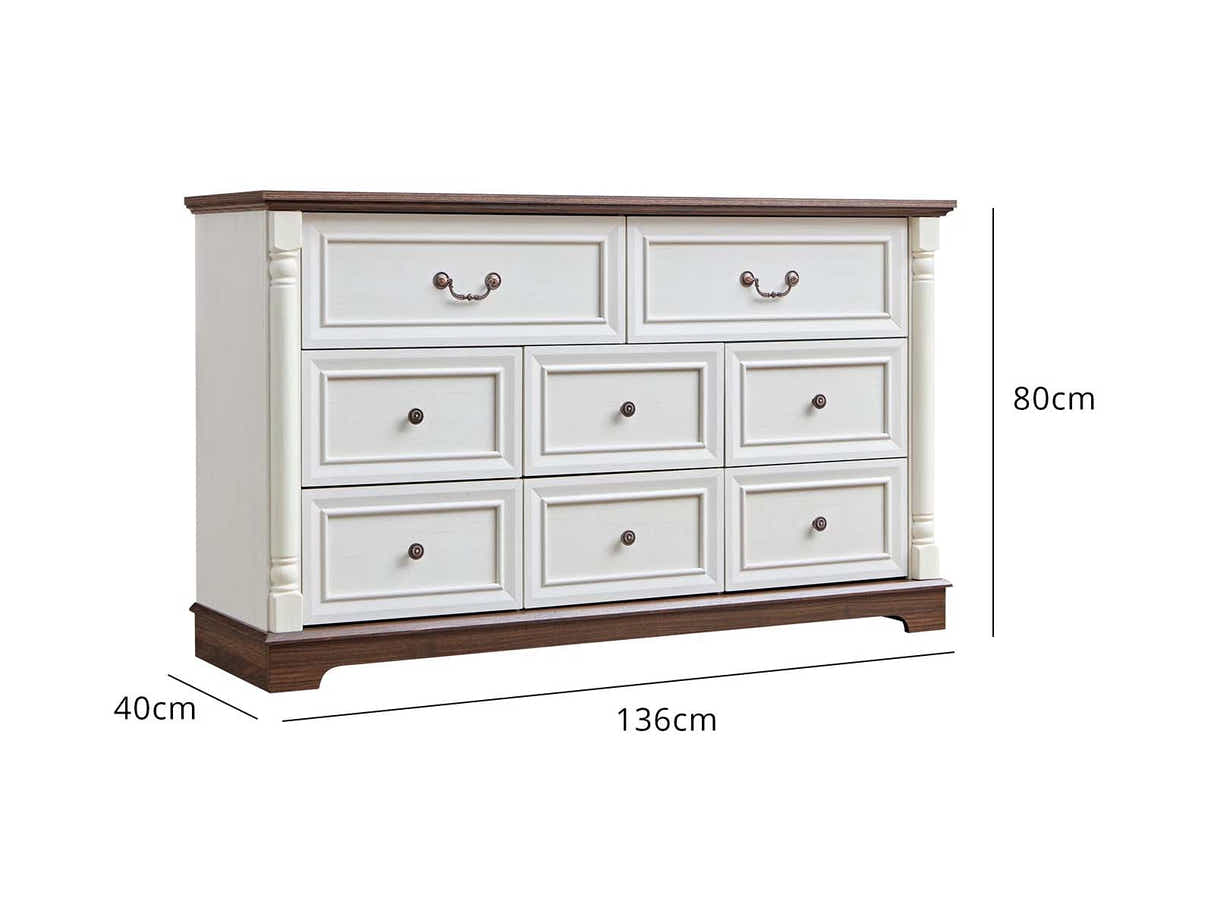 DS 8 Drawer Chest Zd803