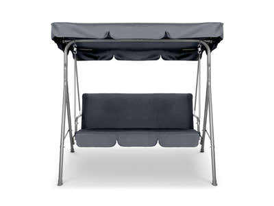 Swing Chair with Canopy - Grey