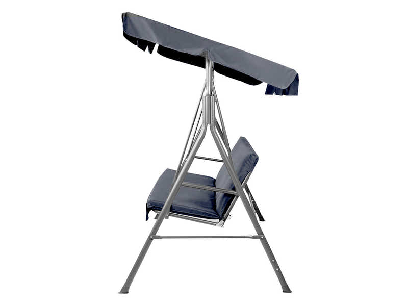 Swing Chair with Canopy - Grey