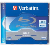 DS PB Verbatim 96910 Blu-Ray 25GB 1 Pack Single Disc in Jewel Case