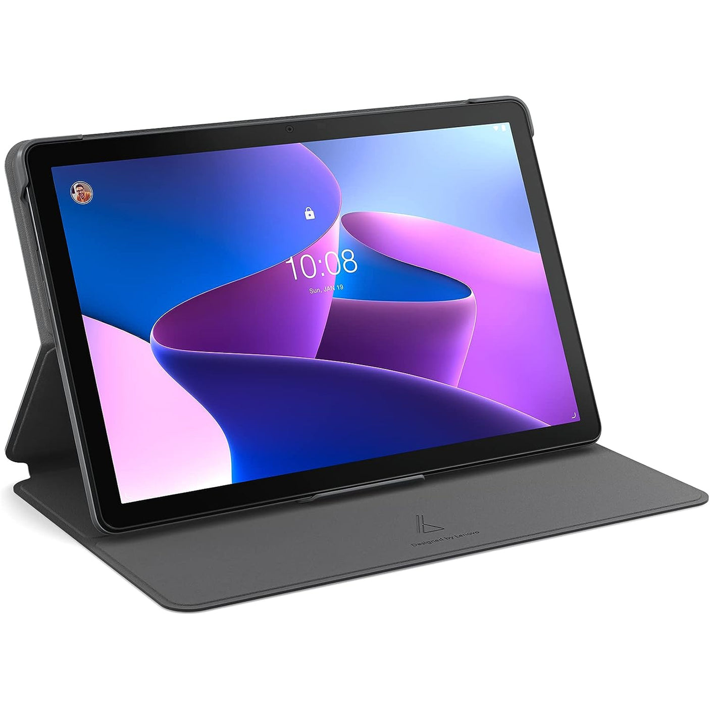 DS PB Lenovo Tab M10  3rd Gen Folio Tablet  Case -Black
