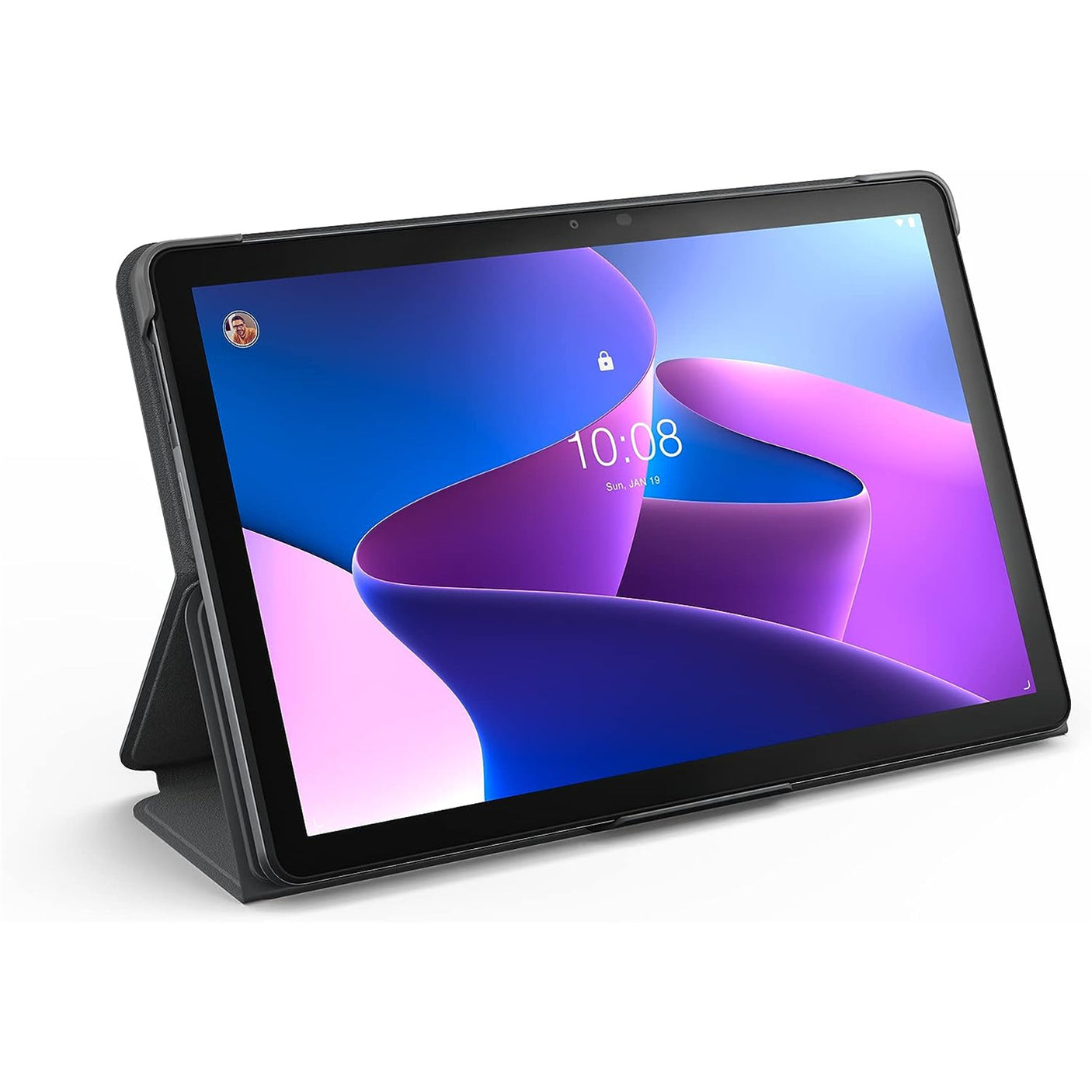 DS PB Lenovo Tab M10  3rd Gen Folio Tablet  Case -Black