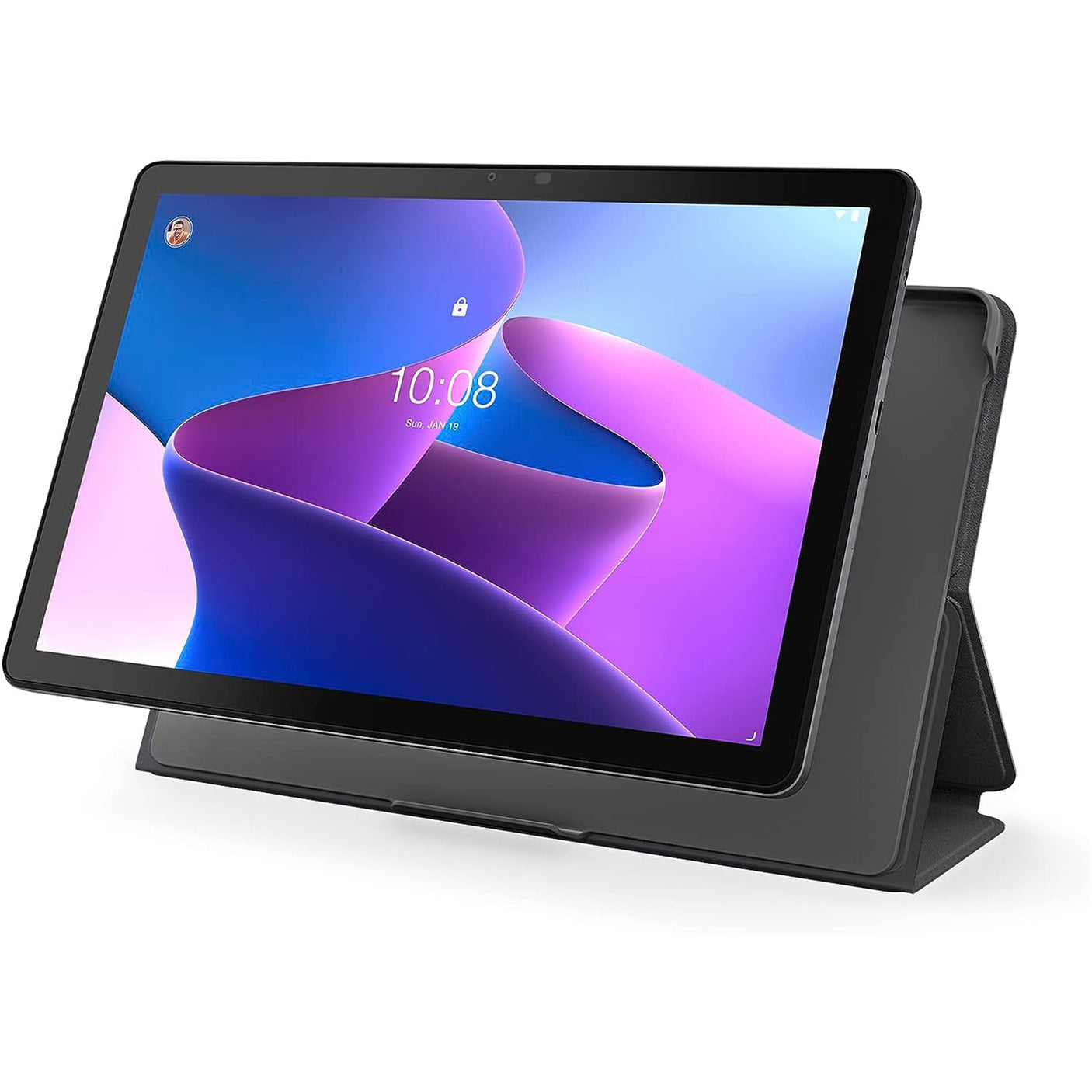 DS PB Lenovo Tab M10  3rd Gen Folio Tablet  Case -Black