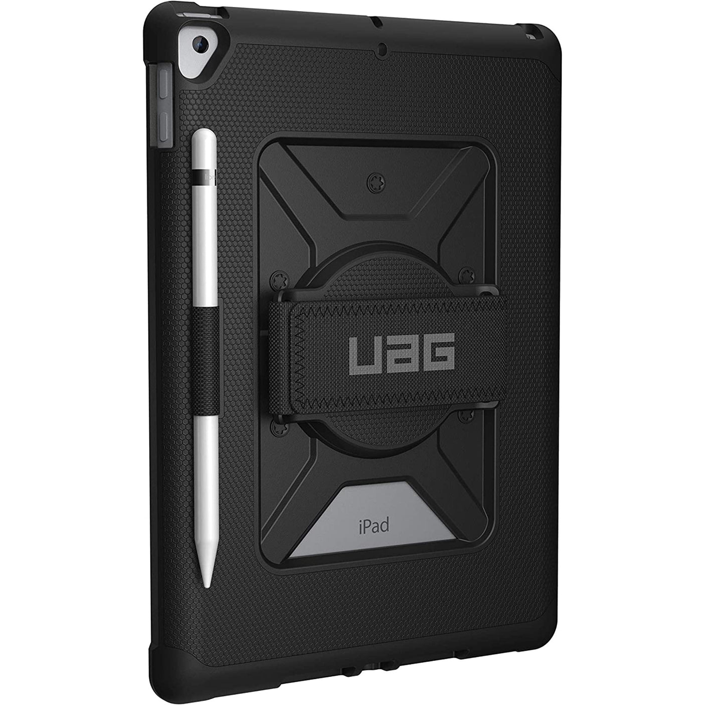 DS PB Urban Armor Gear Metropolis Rugged Case with Hand Strap for iPad 10.2"