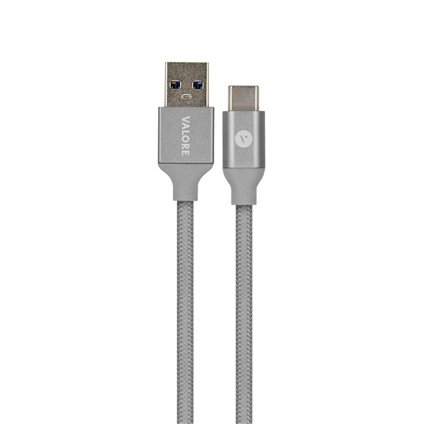 DS PB Valore AC98 Armoured USB-A to  USB-C Cable 1M Grey