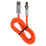 DS PB Valore MA183 1M USB-A to USB-C 60W Rotating 180° Cable  ( Orange )