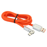 DS PB Valore MA183 1M USB-A to USB-C 60W Rotating 180° Cable  ( Orange )