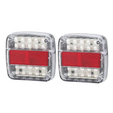DS NA Pair 26 LED Tail Lights Stop Reverse Indicator 12V Ute Trailer Truck