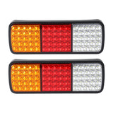 DS NA Pair 75 LED Tail Lights Stop Reverse Indicator 12V Ute Trailer Truck Boat