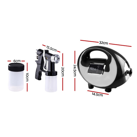 DS NA Alba. Spray Tan Machine Spray Gun Spray tent Kit HVLP System Sunless