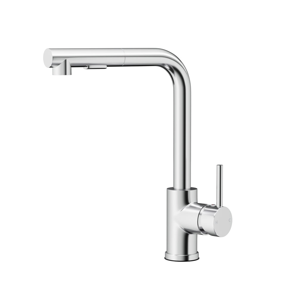 DS NA Kitchen Mixer Tap Pull Out Rectangle 2 Mode Sink Basin Faucet Swivel WELS