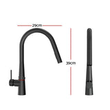 DS NA Kitchen Mixer Tap Pull Out Round 2 Mode Sink Basin Faucet Swivel